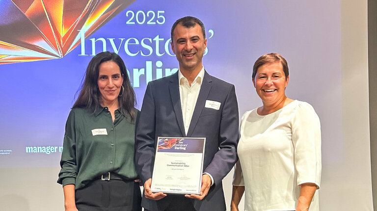 SMA nomeada “Investors’ Darling 2025” pelo seu relatório de sustentabilidade no SDAX